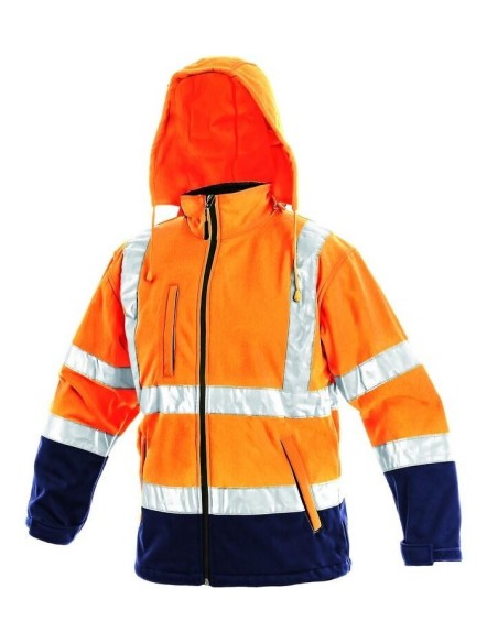 Kurtki odblaskowe softshell